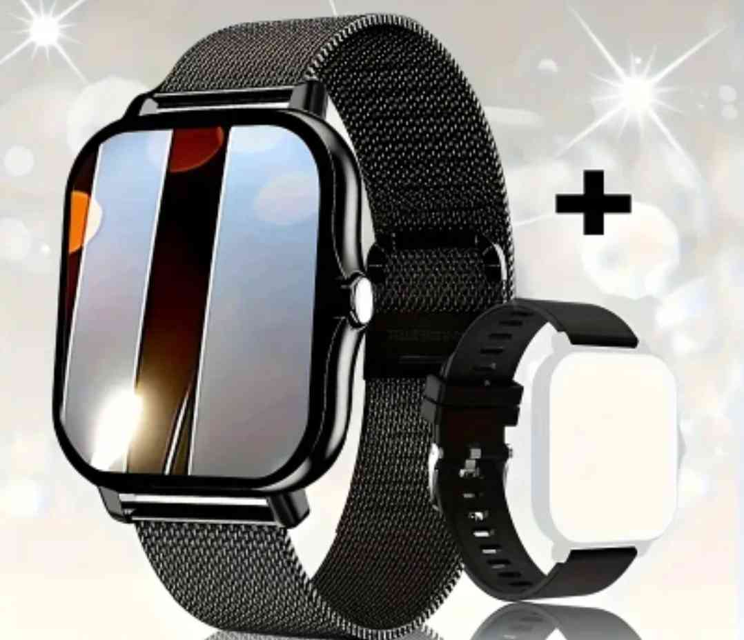 The new full-touch hogh-definition sports smartwatch for men and women offers wireless dialling, compatible with Android and iPhone